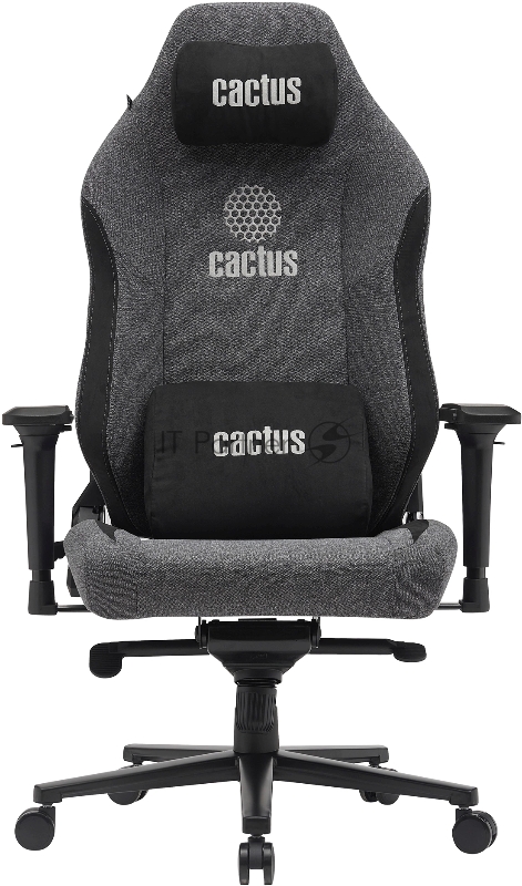 Кресло Cactus CS-CHR-MAG-GY серый/черный