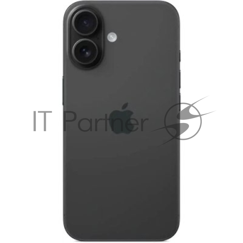 Смартфон Apple iPhone 16 128Gb Black Черный A3287 (nano-SIM и eSIM) MYE73HN/A
