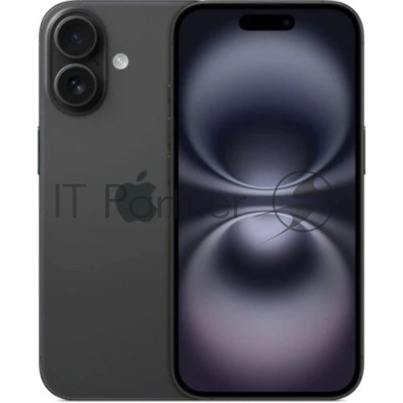Смартфон Apple iPhone 16 128Gb Black Черный A3287 (nano-SIM и eSIM) MYE73HN/A