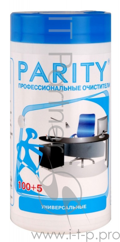 Салфетки Parity (24060), Влажные салфетки универсальные (105 шт.), туба
