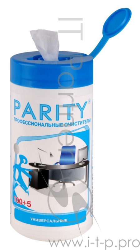 Салфетки Parity (24060), Влажные салфетки универсальные (105 шт.), туба