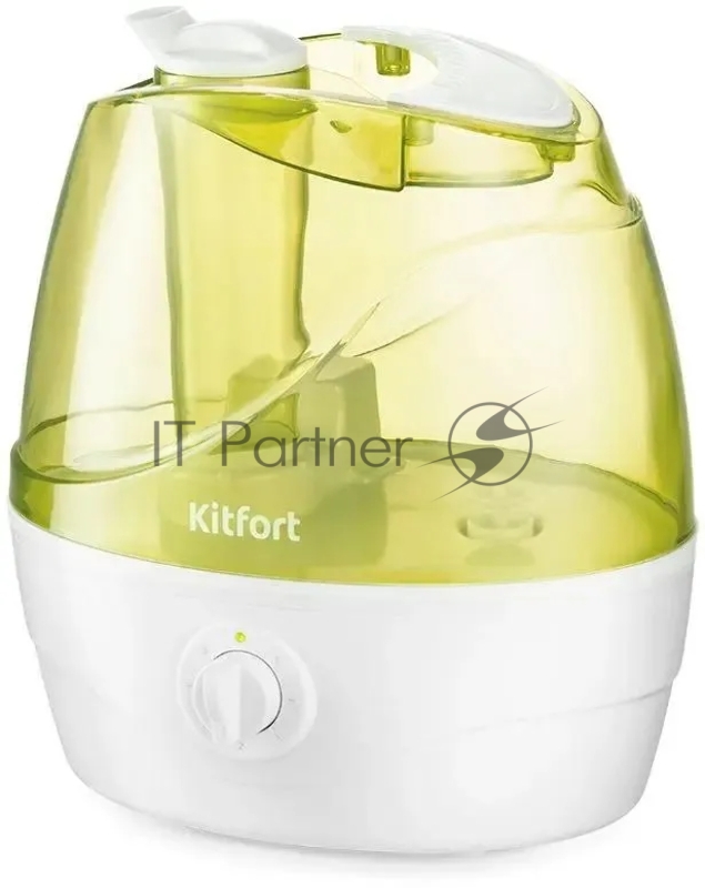 Увлажнитель воздуха Kitfort КТ-2834-2 32Вт (ультразвуковой) белый/салатовый