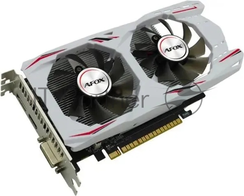 Видеокарта Afox PCI-E AF1050TI-4096D5H7-V8 NVIDIA GeForce GTX 1050TI 4Gb 128bit GDDR5 1291/7000 DVIx1 HDMIx1 DPx1 HDCP Ret