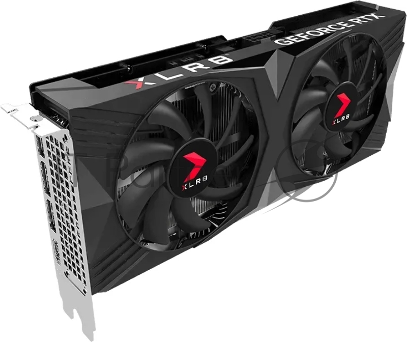 Видеокарта PNY NVIDIA GEFORCE RTX 4060 Ti 16GB VERTO Overclocked Dual Fan Edition DLSS 3 (VCG406