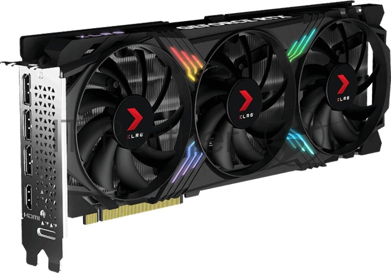 Видеокарта PNY NVIDIA GEFORCE RTX 4060 Ti 8GB XLR8 Gaming VERTO EPIC-X RGB™ Triple Fan DLSS 3 (V