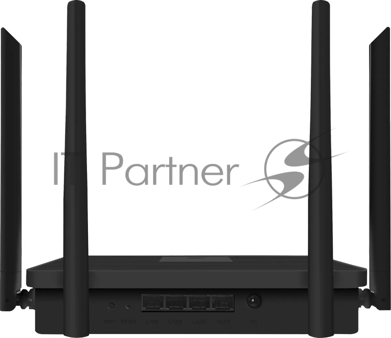 Роутер беспроводной Триколор TR-router-04 (046/91/00057758) AC1200 10/100/1000BASE-TX черный