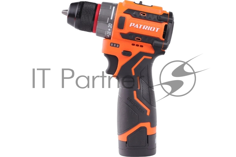 Дрель-шуруповерт аккумуляторная PATRIOT BR 467 две АКБ Li-Ion, 16.8 В, 2,0 Ач, 70Нм, 2 скорости, кейс, БЕСЩЕТОЧНЫЙ ЭД