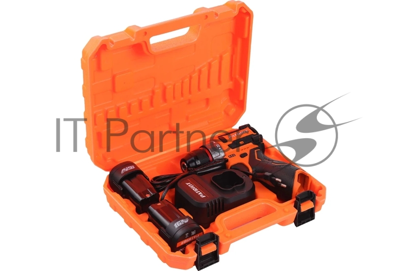 Дрель-шуруповерт аккумуляторная PATRIOT BR 467 две АКБ Li-Ion, 16.8 В, 2,0 Ач, 70Нм, 2 скорости, кейс, БЕСЩЕТОЧНЫЙ ЭД