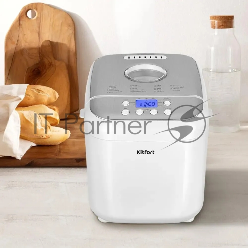 Хлебопечь Kitfort КТ-322 600Вт серый