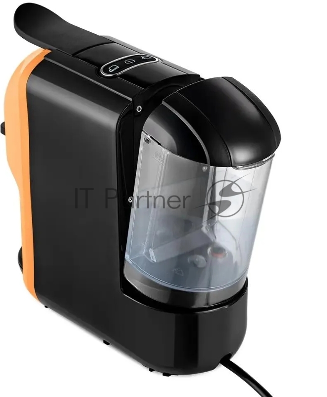 Кофемашина Kitfort КТ-7404 1450Вт оранжевый/черный