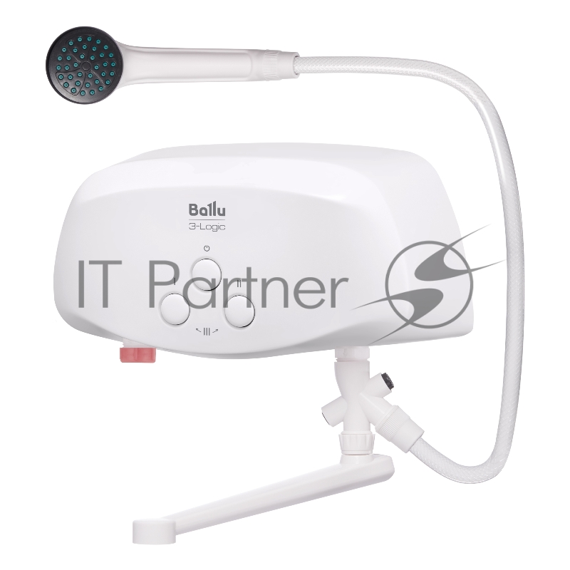 Водонагреватель проточный Ballu 3-Logic TS (3,5 kW) - кран+душ