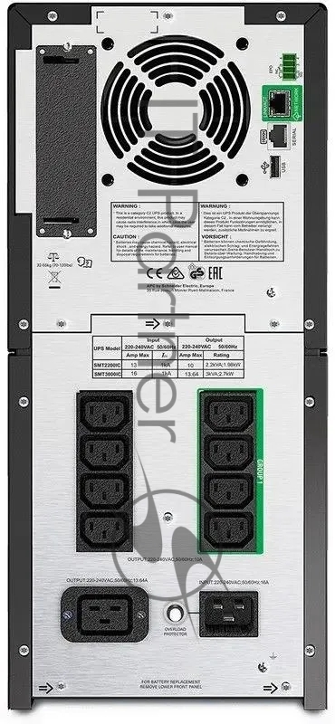 Источник бесперебойного питания APC Smart-UPS SMT3000IC 2700Вт 3000ВА черный