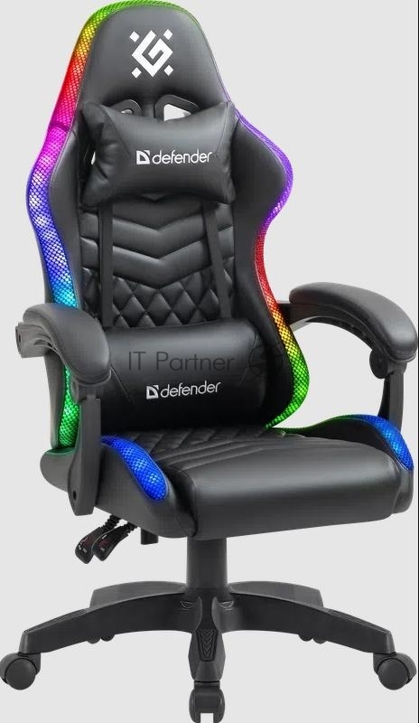 Игровое кресло DEFENDER CORE BLACK 64047