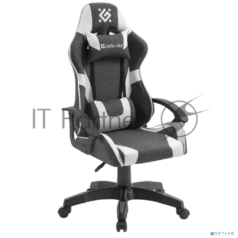 Игровое кресло DEFENDER IBIS GREY/WHITE 64043