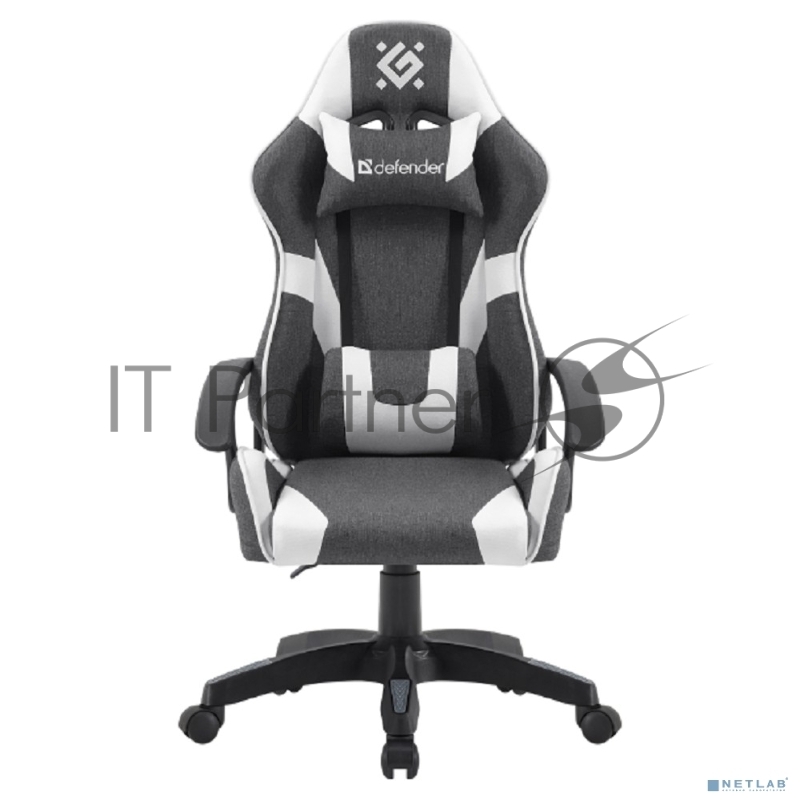 Игровое кресло DEFENDER IBIS GREY/WHITE 64043