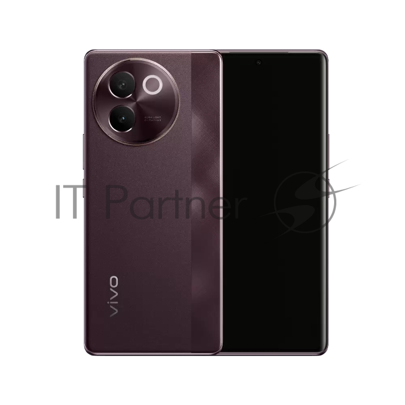 Смартфон VIVO V30e Brown, 17,20 см (6.78) 2400 x 1080, 4x2.2ГГц + 4x1.8ГГц, 8 Core, 8GB RAM, 256GB, 50 МП + 8 МП/32Mpix, 2 Sim, 2G, 3G, LTE, 5.4, Wi-Fi, NFC, GPS, Type-C, 5500mAh, Android 14, 186g, 164,36 ммx74,75 ммx7,65 мм