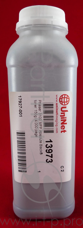 Тонер XEROX Phaser 3100 Black (фл. 150г) 4K Uninet