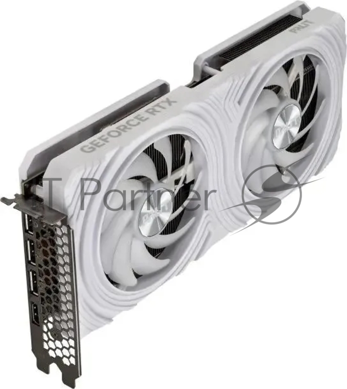 Видеокарта PALIT PCIE16 RTX4070 12GB DDR6 PA-RTX4070 WHITE OC 12GB