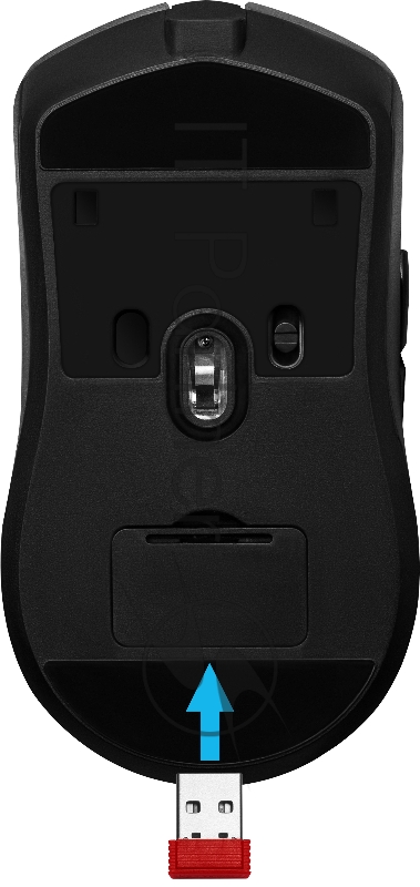 Мышь беспроводная Defender Demon GM-534 черный, 3200 dpi, радиоканал, USB, кнопки - 6