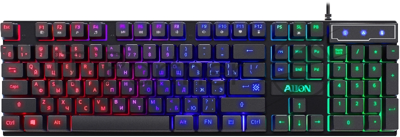 Беспроводная клавиатура/мышь ALION GS-987 RU BLACK 52987 DEFENDER