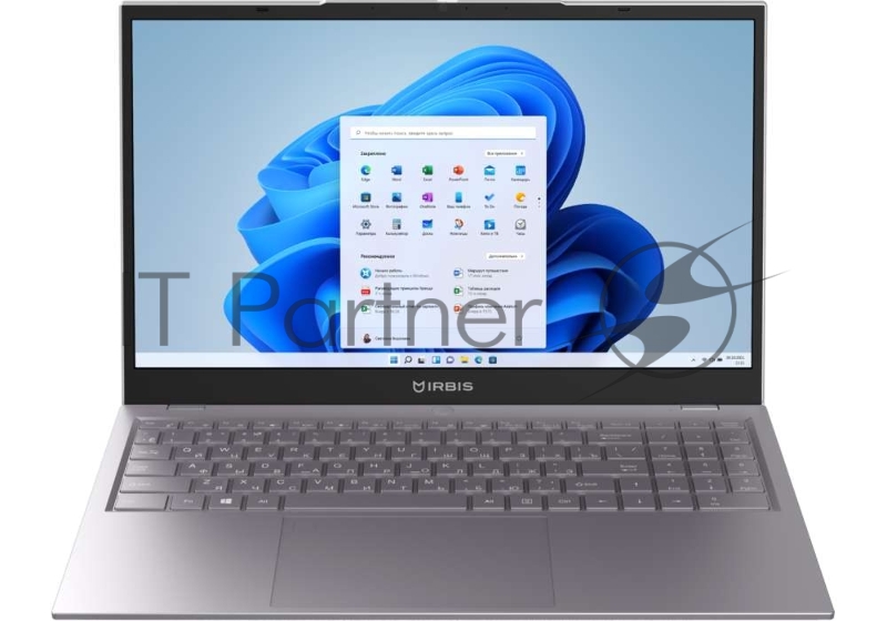 Ноутбук IRBIS 15NBP3508 15.6 FHD (1920x1080) IPS AG,Core i5-1240P,16Gb DDR4-3200(1),512Gb SSD,Wi-Fi 6+BT 5,76Wh,Metal Case,Kbd Backlit,1.77kg,Dark Grey,3y warranty,Win11Pro