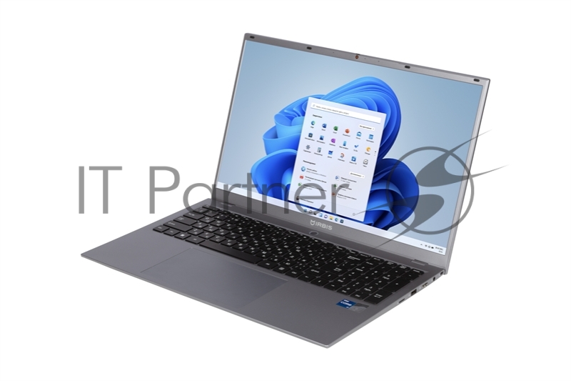 Ноутбук IRBIS 15NBP3513 15.6 FHD (1920x1080) IPS 300cd,Core i5-1335U,16Gb DDR4-3200(1),512Gb SSD,Wi-Fi 6+BT 5,76Wh,Metal case,Kbd Backlit,FPS,TPM 2.0,1.77kg,Grey,3y warranty,no OS