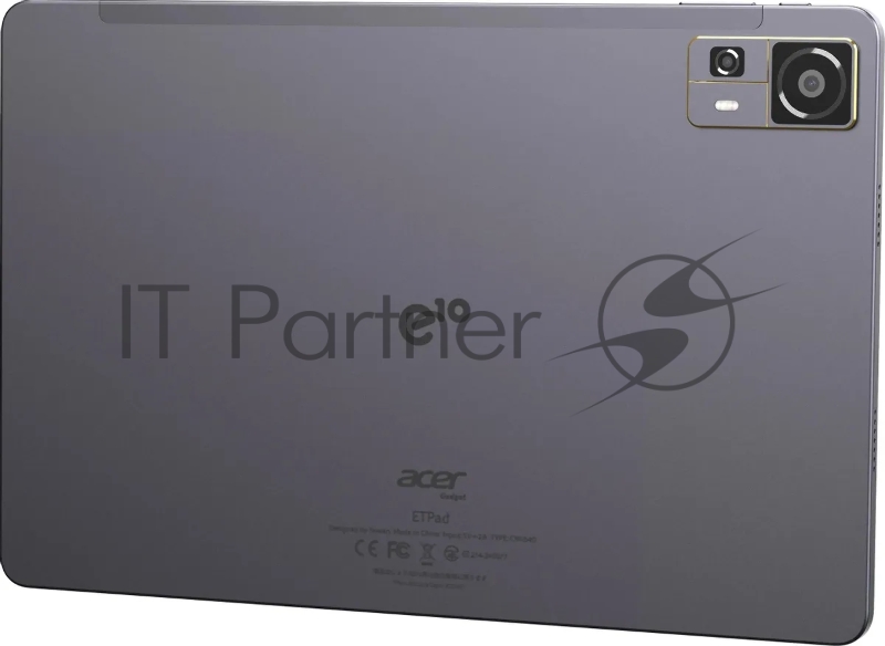 Планшет Acer Gadget E10 ETPad 685 (2.8) 8C RAM8Gb ROM128Gb 10.95 1920x1200 Android 14 черный 13Mpix 5Mpix BT WiFi microSDHC 7000mAh