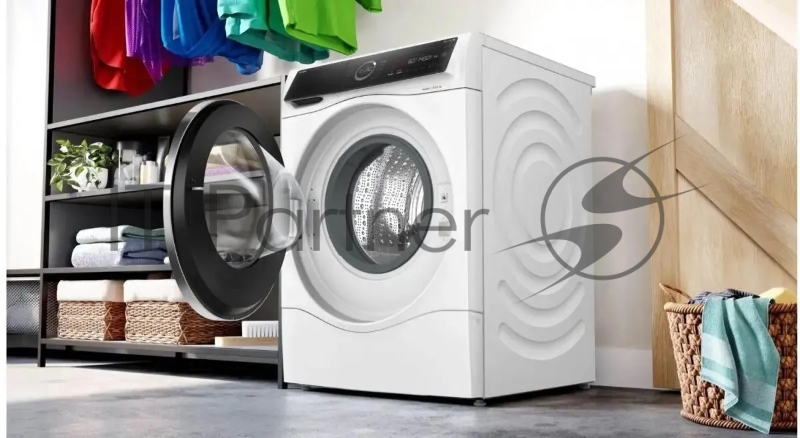 Стиральная машина Bosch Serie 8 WNC254A0SN класс: D загр.фронтальная макс.:10.5кг (с сушкой) белый