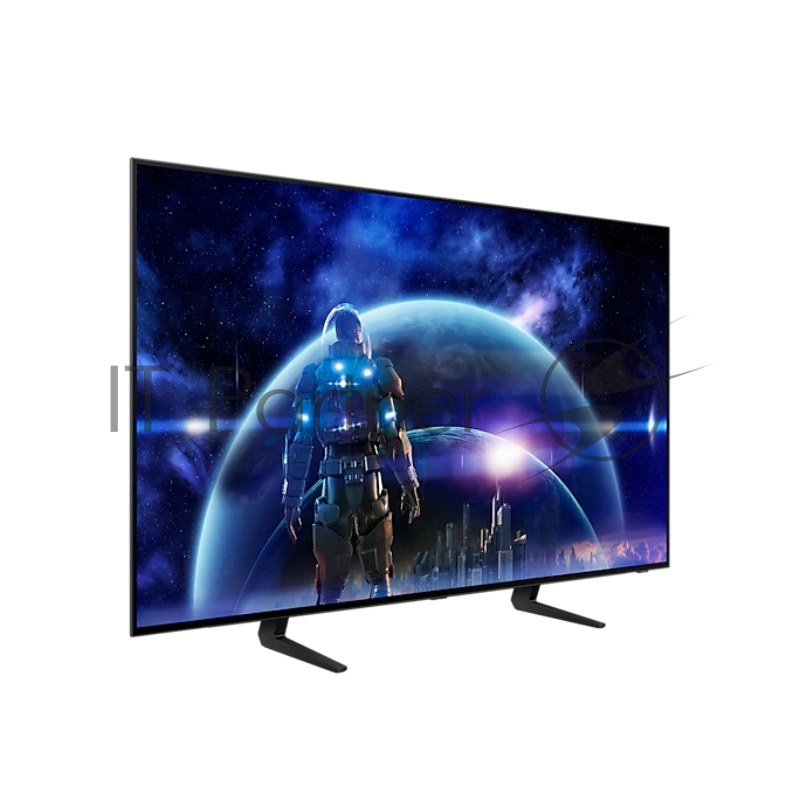 Телевизор 48 Samsung/ 48, OLED, Ultra HD, Tizen Smart TV, 120 Hz (Up to 144Hz), HDR10+, Wi-Fi, Voice, DVB-T2/C/S2, Bluetooth, CI+(1.4), FreeSync Premium, 2.1Ch 40W, OTS Lite, 4HDMI, 2USB, Graphite Black 2024