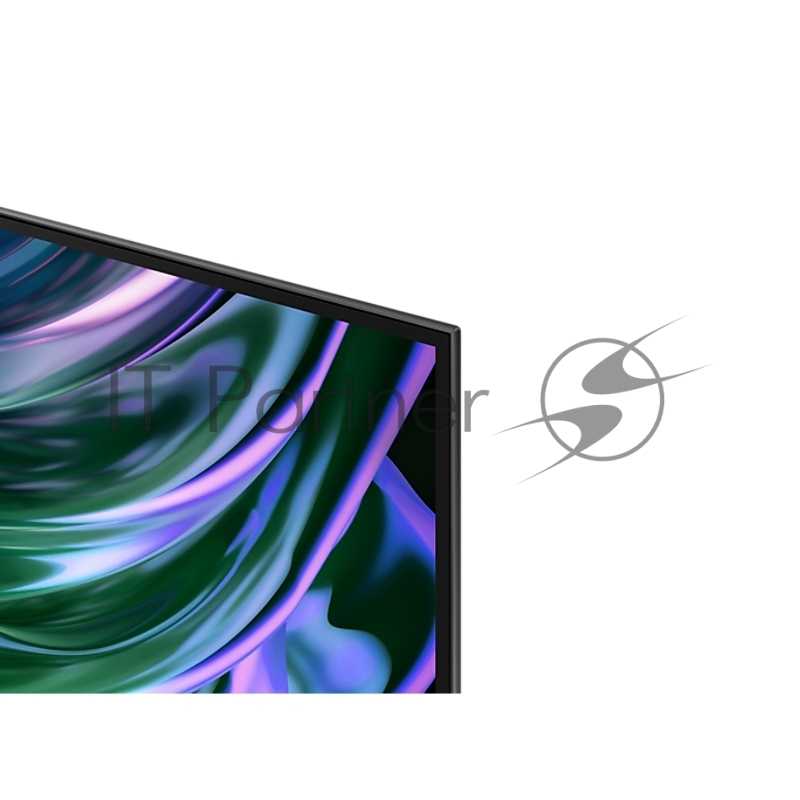 Телевизор 65 Samsung/ 65, OLED, Ultra HD, Tizen Smart TV, 120 Hz (Up to 144Hz), HDR10+, Wi-Fi, Voice, DVB-T2/C/S2, Bluetooth, CI+(1.4), FreeSync Premium, 2.1Ch 40W, OTS Lite, 4HDMI, 2USB, Graphite Black 2024