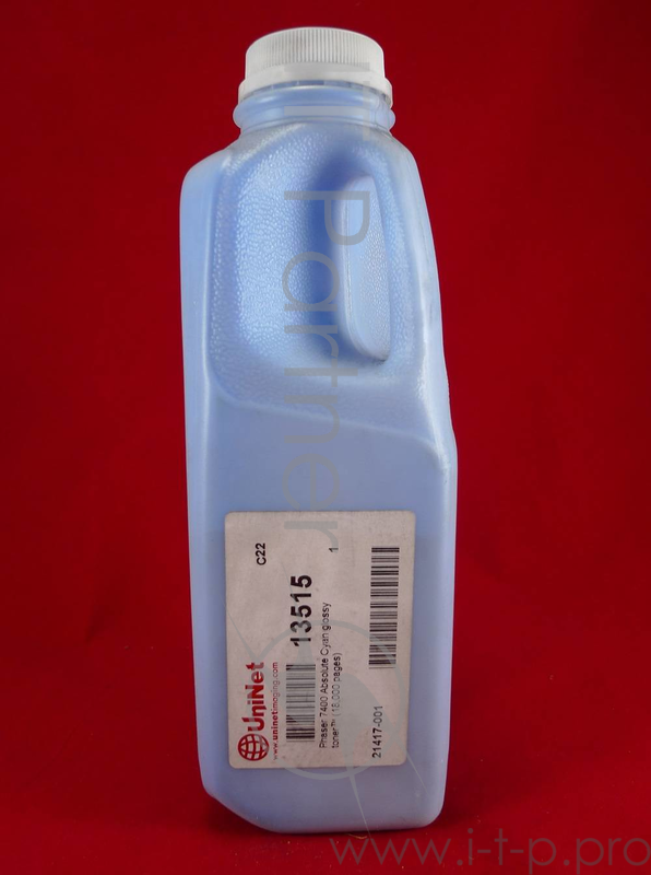 Тонер XEROX Phaser 7400 (фл.) Absolute Cyan 18K Uninet