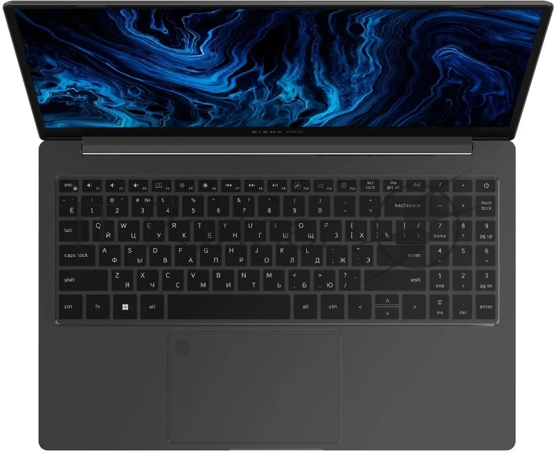 Ноутбук Digma Pro Sprint N Ryzen 5 5500U 8Gb SSD512Gb AMD Radeon 15.6 IPS FHD (1920x1080) Windows 11 Professional dk.grey WiFi BT Cam 4700mAh (DN15R5-8DXW05)