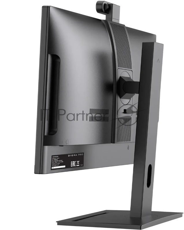 Моноблок Digma Pro Vision 23.8 Full HD Ryzen 5 5500U (2.1) 8Gb SSD256Gb UHDG CR Windows 11 Professional Eth WiFi BT 90W клавиатура мышь Cam черный 1920x1080