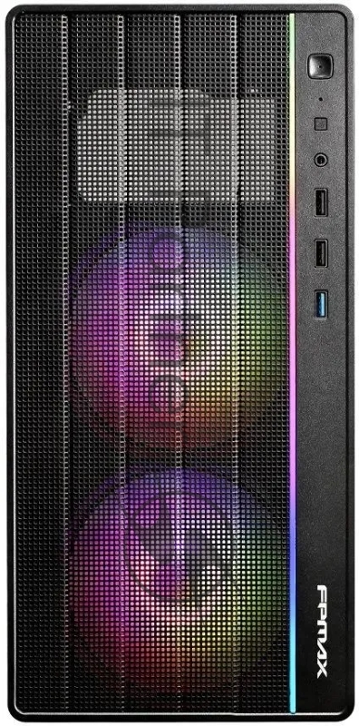 Корпус Formula Air Mesh G4 PLUS черный без БП mATX 1xUSB2.0 1xUSB3.1 audio