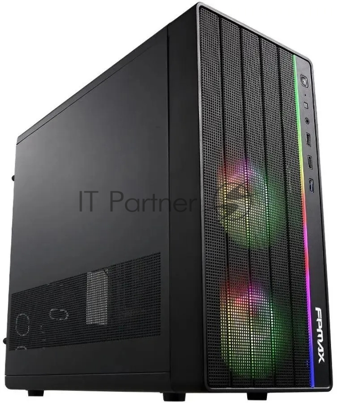 Корпус Formula Air Mesh G4 PLUS черный без БП mATX 1xUSB2.0 1xUSB3.1 audio