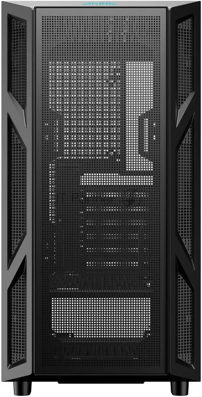 Корпус GMNG GG-CC102 черный без БП ATX 8x120mm 2x140mm 1xUSB2.0 1xUSB3.0 audio bott PSU