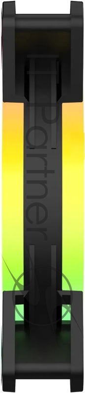 Вентилятор GMNG GG-CF120ARGB2-PWMBK ARGB 120x120x25mm черный 4-pin 20-28dB 130gr Ret