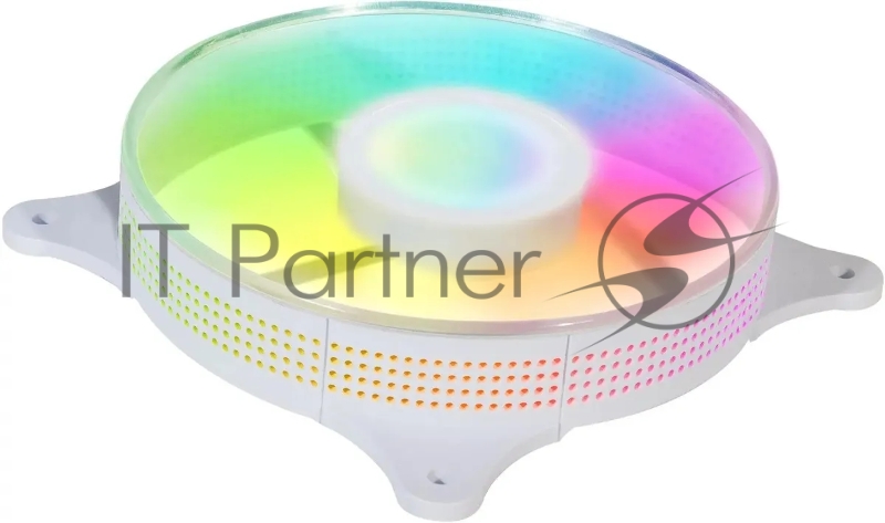 Вентилятор GMNG GG-CF120FRGB3-PWMWH RGB 120x120x25mm белый 4-pin 20-28dB 109gr Ret