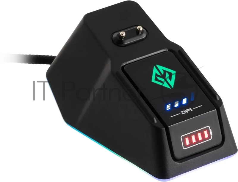 Мышь GMNG GG-MS400WO черный оптическая (10000dpi) беспроводная USB (7but)