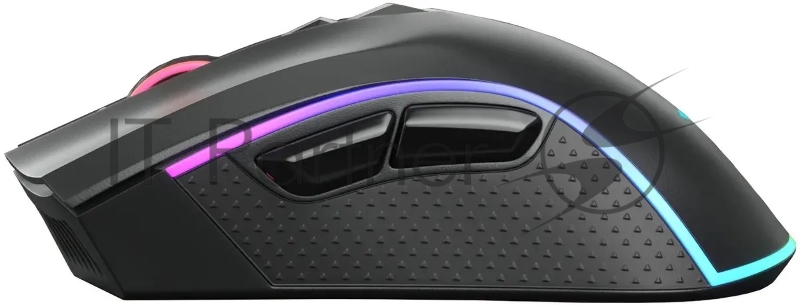 Мышь GMNG GG-MS400WO черный оптическая (10000dpi) беспроводная USB (7but)