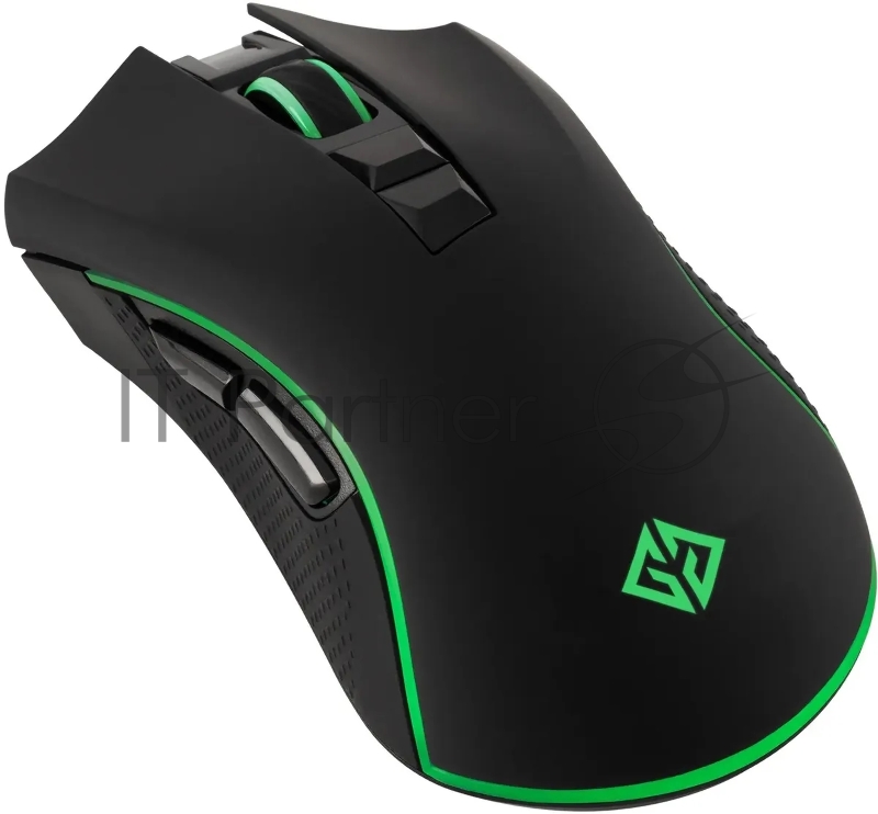 Мышь GMNG GG-MS400WO черный оптическая (10000dpi) беспроводная USB (7but)