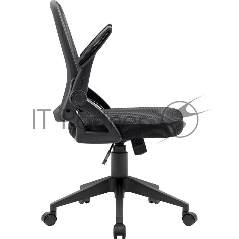 Офисное кресло Defender Office Черный,сетка,регулир.подлокот.