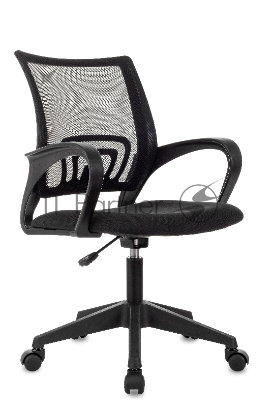 Кресло Бюрократ Optimum черный TW-01 3C11 сетка/ткань крестов. пластик OPTIMUM BLACK