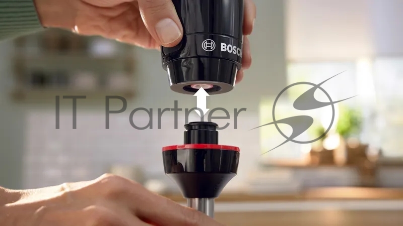 Блендер Bosch/ Блендер Bosch, погружной, мощность 1000 Вт, механическое управление, 5 насадок, цвет черный