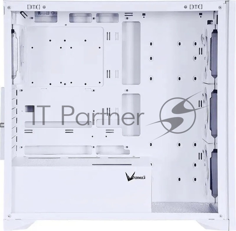 Корпус Formula TimberLine T0 белый без БП mATX 6x120mm 6x140mm 2xUSB3.0 audio