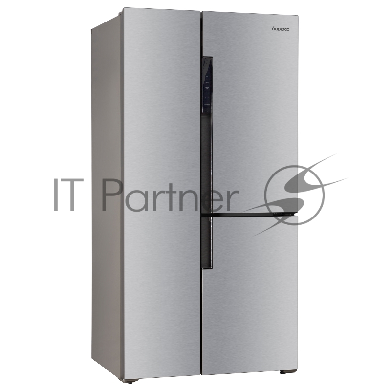 Холодильник BIRYUSA TD 563 I, Нержавеющая сталь, 207/223л, Side-by-side