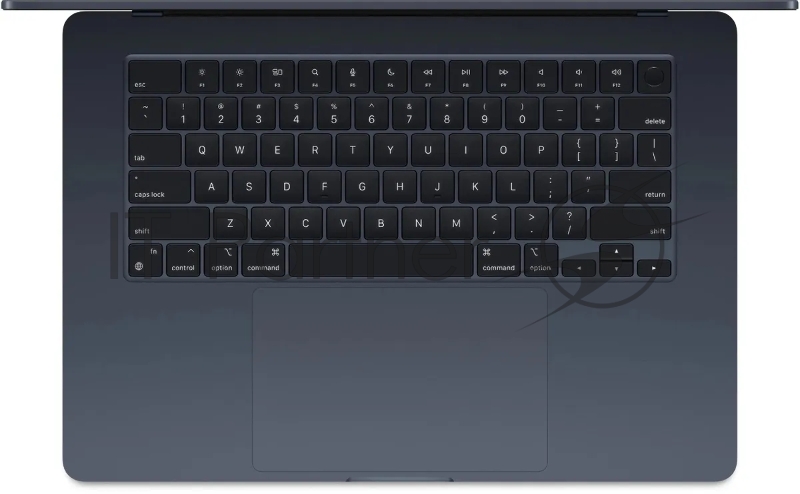 Ноутбук Apple MacBook Air A3114 M3 8 core 8Gb SSD256Gb/10 core GPU 15.3 Liquid Retina (2880x1864) Mac OS midnight WiFi BT Cam (MRYU3B/A)