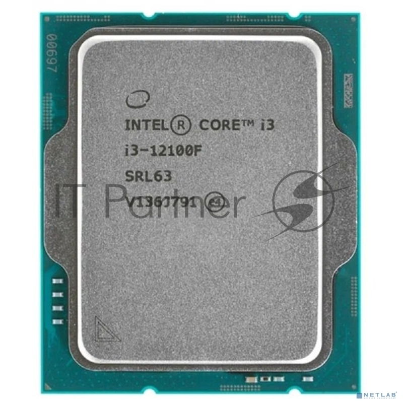 Процессор Intel Core i3-12100F Soc-1700 3.3GHz OEM