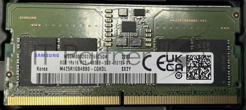 Модуль памяти для ноутбука SODIMM 8GB DDR5-4800 M425R1GB4BB0-CQK0L SAMSUNG