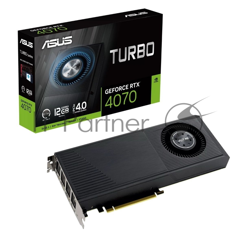 Видеокарта ASUS TURBO-RTX4070-12G//RTX4070,HDM
